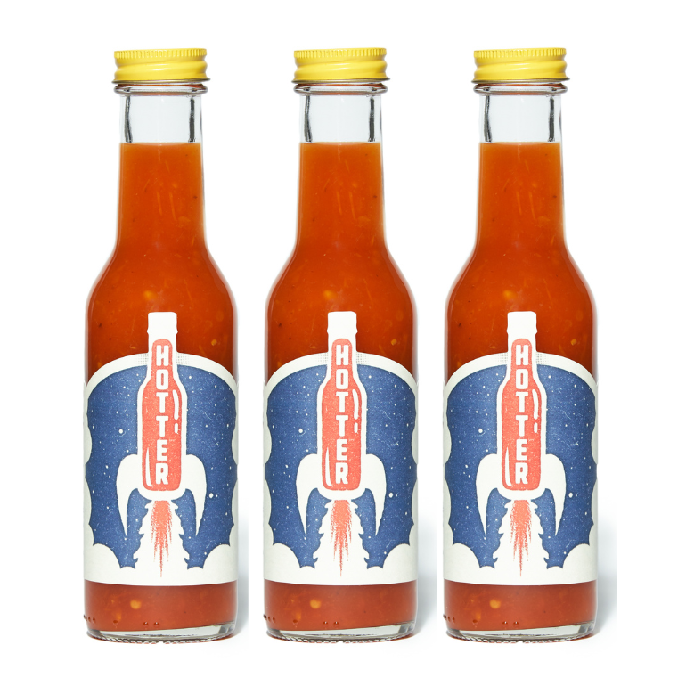 Hotter Hot Sauce 3-Pack